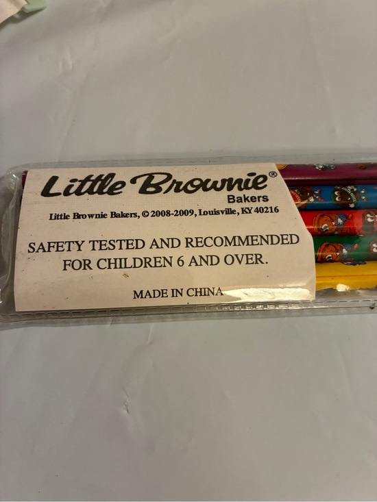 Little Brownie Bakers Other - Little Brownie Bakers Colorful Character Pencils